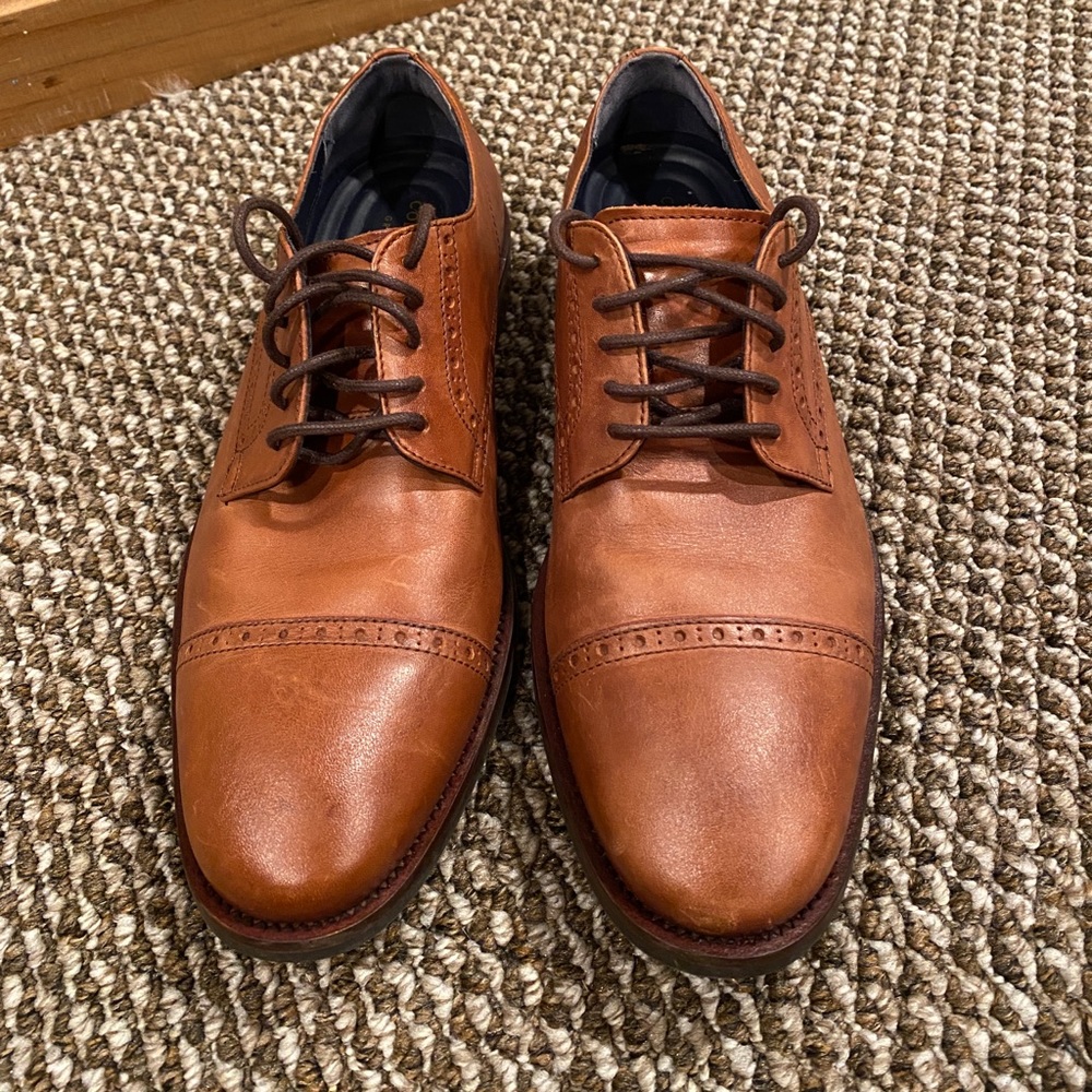 Cole Haan Brown Leather Dress Shoes